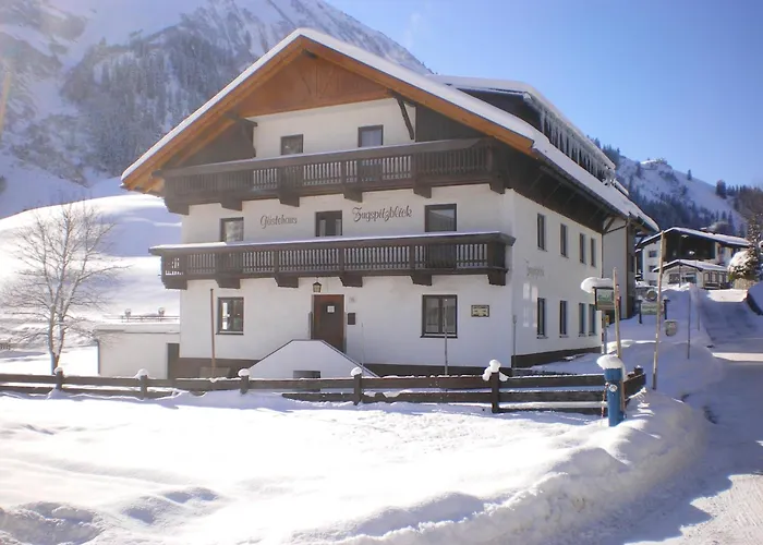Vendégház Gaestehaus Zugspitzblick Berwang